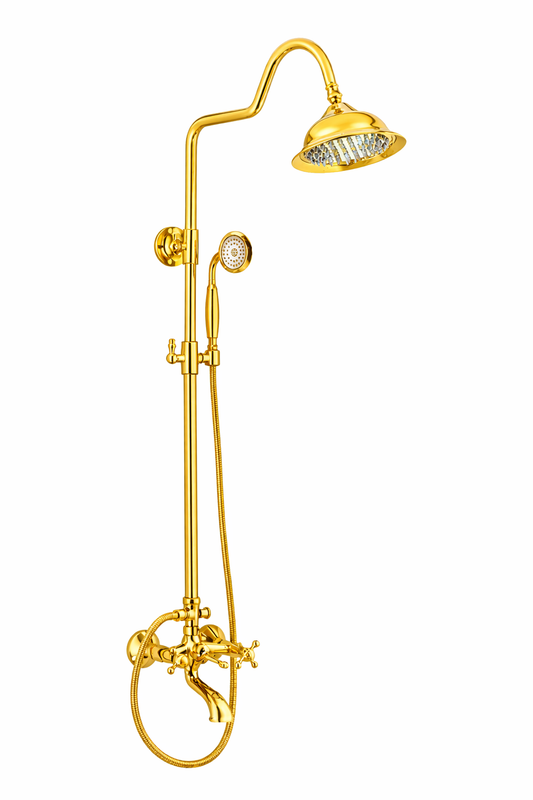LPD Rustik Gold Duş Seti