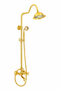 LPD Rustik Gold Duş Seti