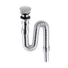 pop-up lavabo  sifonu krom